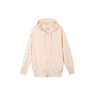 Sportswear Air Letter Zip-Up Casual Hoodie Women Hoodies Ice-Pomegranate FB8048-838