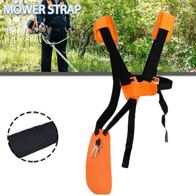 Strimmer Dvojitý ramenní popruh Polstrovaný pás pro křovinořez Zahradní nůžky Pohodlné šetřící práci Tvar W