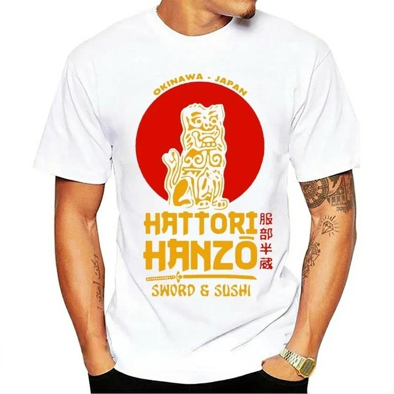 

Fashion Men Tshirt Hatori Hanzo Japanese Samurai Sword Graphic TShirts Men Clothing Summer Oversized T-shirt Roupas Masculinas 4XL