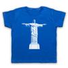 Christ The Redeemer Christian Jesus Brazilian Statue Kids Childs T-Shirt