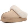 Fashion Kidmi Women's Slippers New Fuzzy Platform Slippers Women Comfortable Winter House Shoes with Memory Foam Women's Cotton slippers