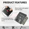 Trailer Brake Control Switch Compatible With 2007-2014 Cadillac Escalade Chevy Avalanche Silverado 1500 2500 3500 Suburban Tahoe GMC Sierra Yukon XL