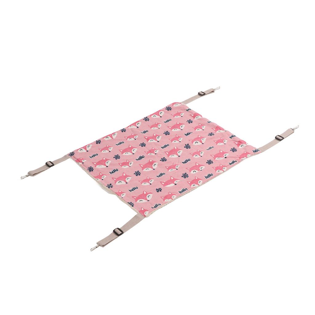 Cat Hammock Soft Comfortable Warm Pet Double Layer Plush Hammock for Rabbits Kittens Hamsters Puppies Ferrets