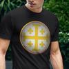 Heraldik Jerusalems - Das Wappen des Königreichs Jerusalem - Mittelalterliches Jerusalemkreuz T-Shirt