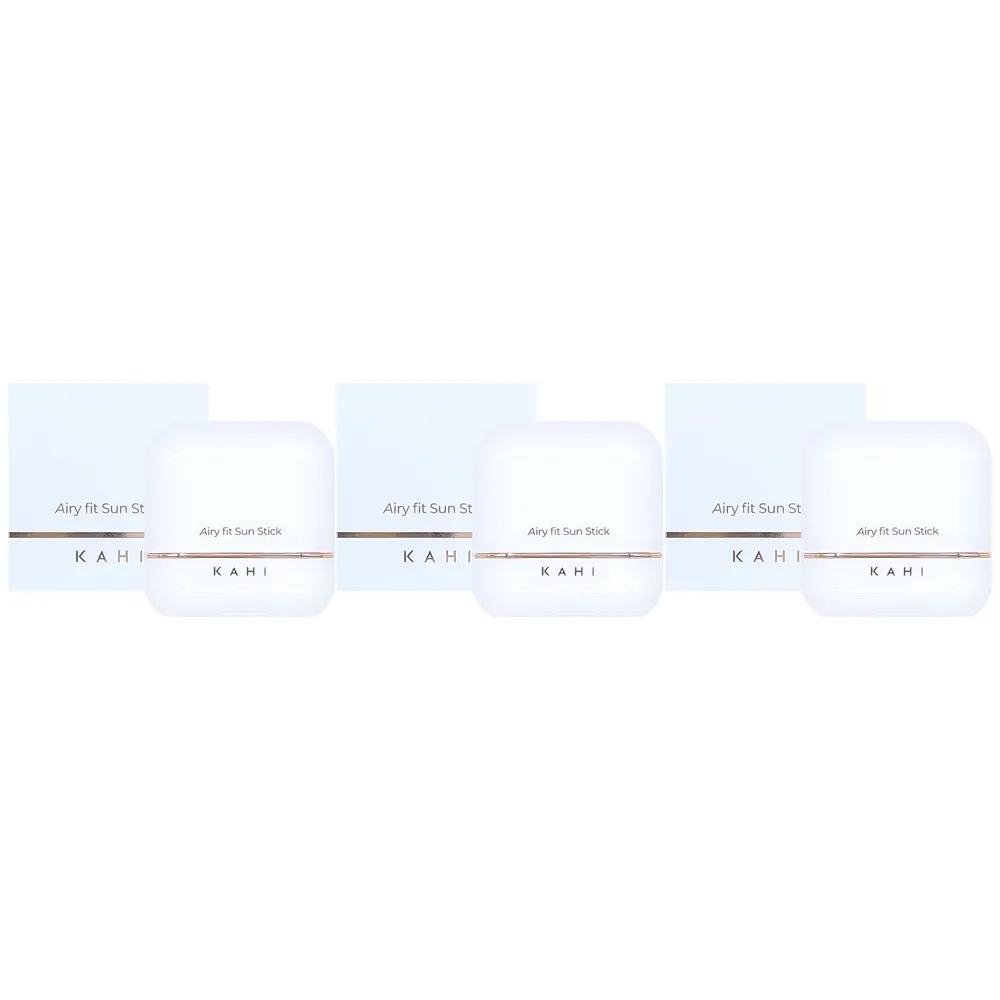 KAHI Airy Fit Sun Stick 14g 1+1+1 Sun stick with a matte finish