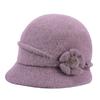 Knitted Rabbit Fur Middle Old Man Autumn Winter Old Man Hat Lady Winter Grandma Wife Warm Mom Hat Basin Hat