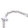 1Pc Silver Color Heart Phone Charms Plastic Love Beaded Rope For Phone Women Men Short Cell Phone Lanyard Keychains