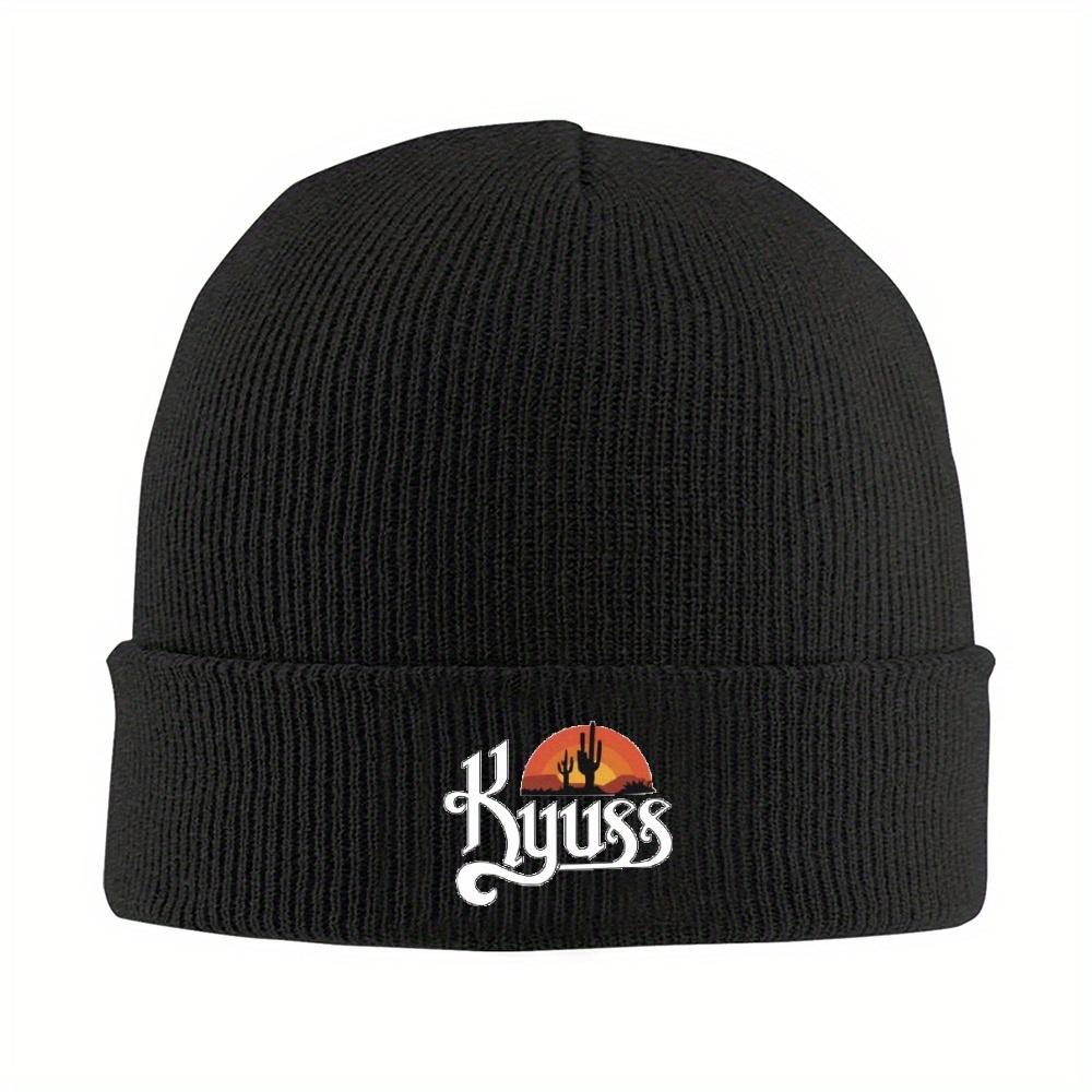 1pc Kyuss Rock Band Metal Music Beanie Hat For Winter Bonnet Knitted Hat