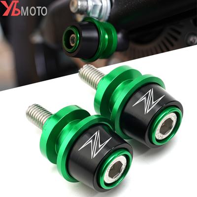 For Kawasaki Z900 Z650 Z1000 Z1000R Editon   Z800 8MM Motorcycle Swingarm Slider Spools CNC Aluminum
