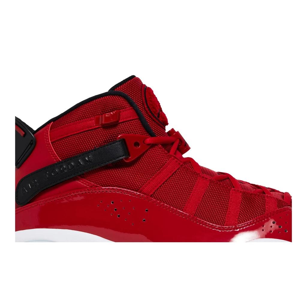 Air Jordan 6 Rings 'Gym Red' (Unisex) Gym Red / White-Black Vintage Basketball Shoes 322992 601