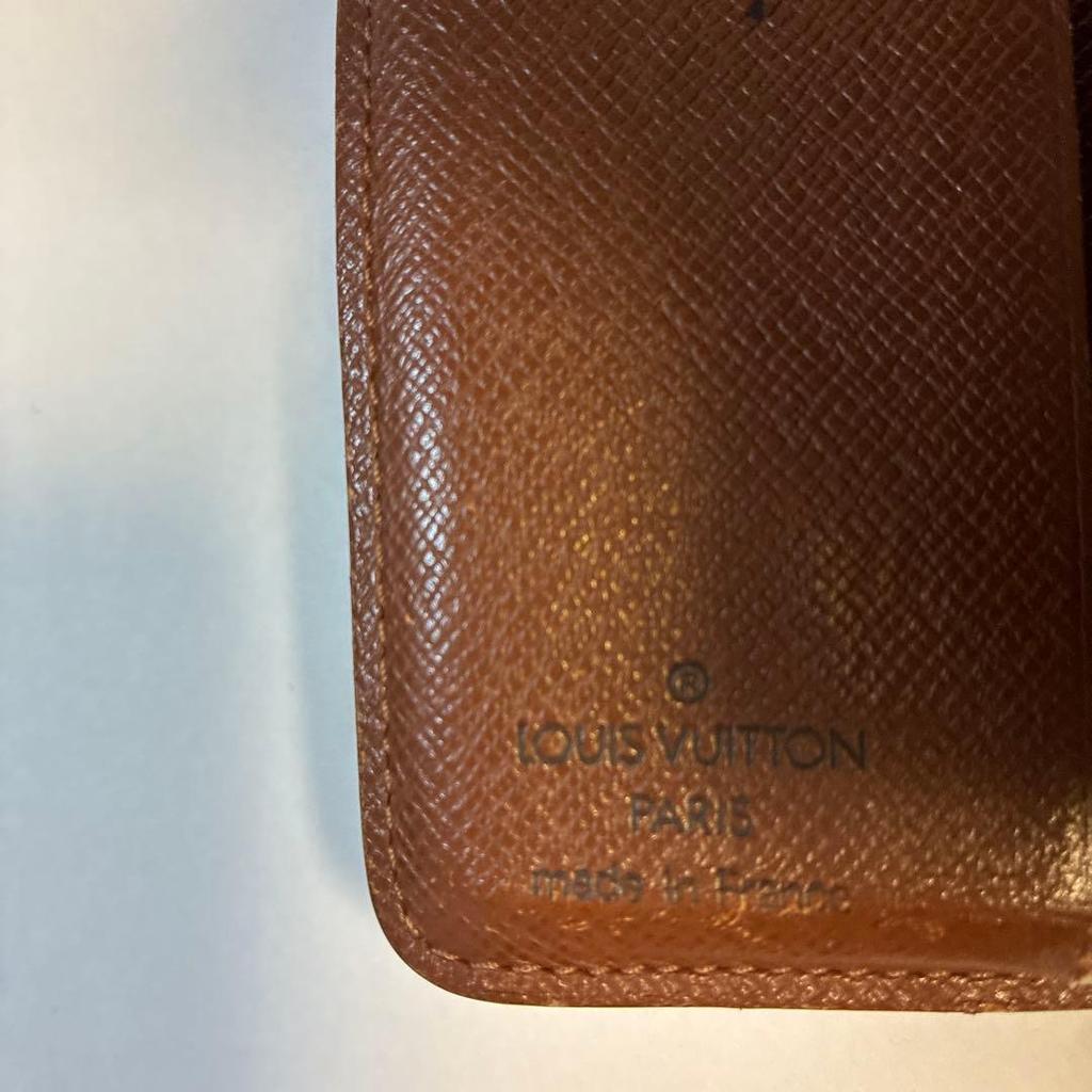 Used Louis Vuitton Compact Zip Monogram Bifold Wallet