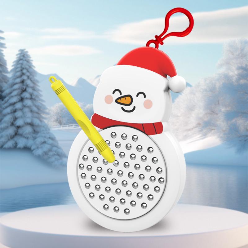 Креативная магнитная головоломка-лабиринт с Санта-Клаусом