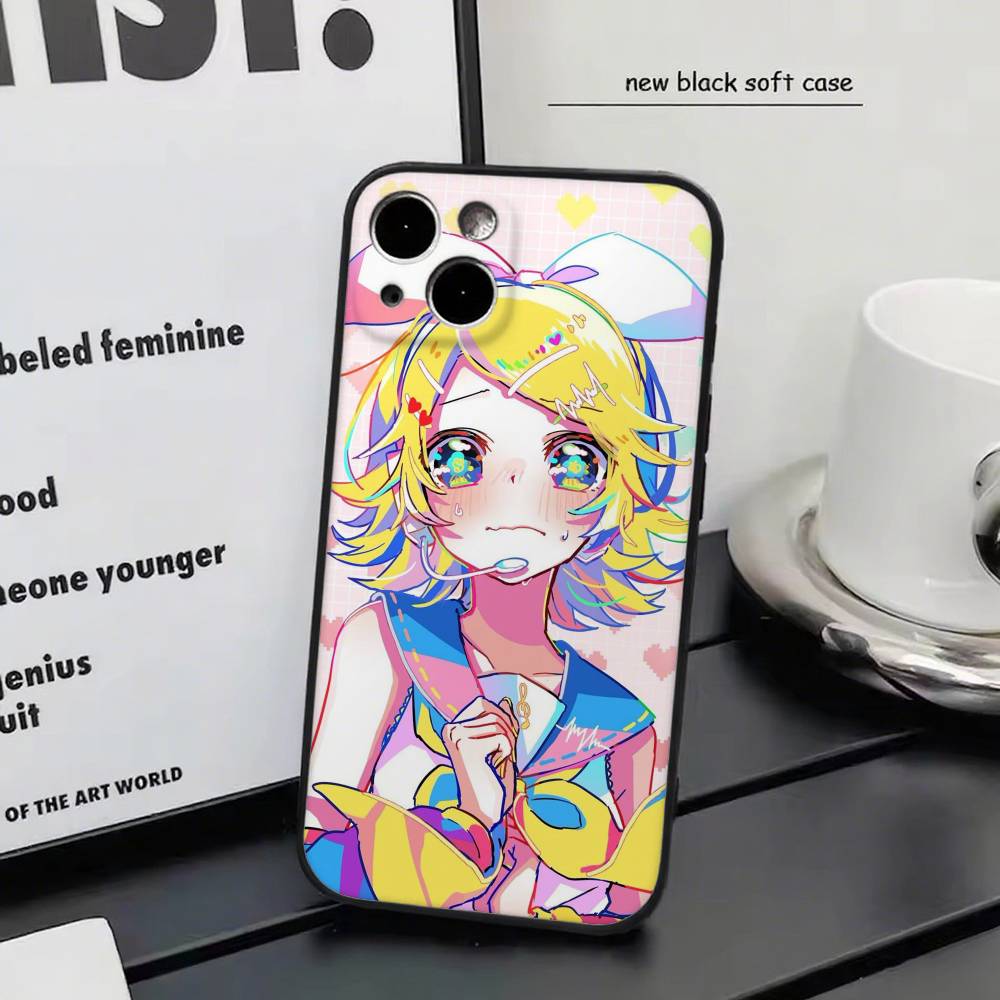 Virtuelle Sängerin K-Kagamine Rin Handyhülle Silikon Weich Für IPhone 17 Air 16 15 14 13 12 11 Plus Pro Max Plus