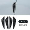 4pcs Car Body Bumper Antis-scratch Anti-collision Rubber Strips For Renault Megane 2 3 Koleos Duster Clio 4 Logan Captur Kadjar R666