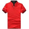Mens Fashion V Neck Short Sleeve Cotton Polyester Polo Shirt In Multiple Colors For Stylish Summer Wear