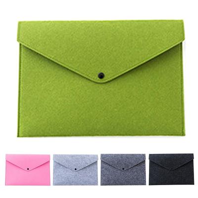 A4 Felt Folder Large Capacity Portfolio Case Durable Archive Folder  File
