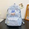 Zaino Scolastico Cartone Animato Labubu Nuovo Zaino Grande Capacità Stampa Studente Ultraleggero Zaino Scolastico Labubu