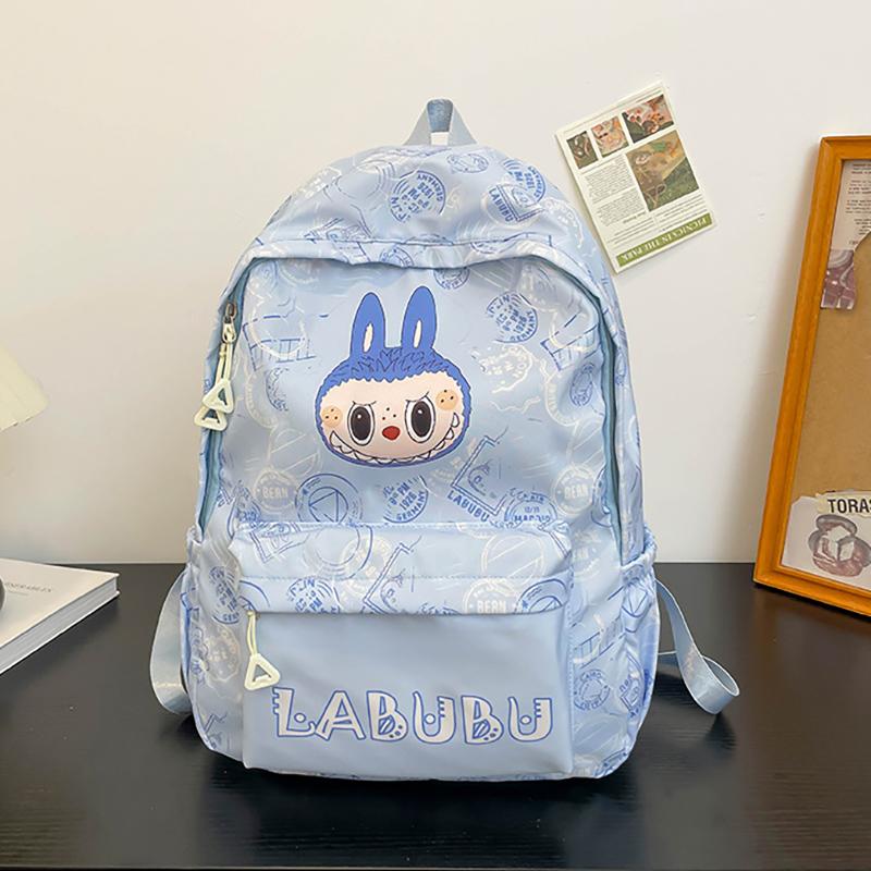 Zaino Scolastico Cartone Animato Labubu Nuovo Zaino Grande Capacità Stampa Studente Ultraleggero Zaino Scolastico Labubu