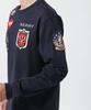 AVIREX TOP GUN PATCHED L/S T-SHIRT 783-3930018 Men's M 120 Navy