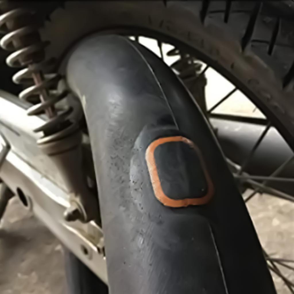 Bike Tire Repair Kit Lightweight Material Widely Compatible Professional Repair Patch Suitable for Inflatable Rubber Tire Repair