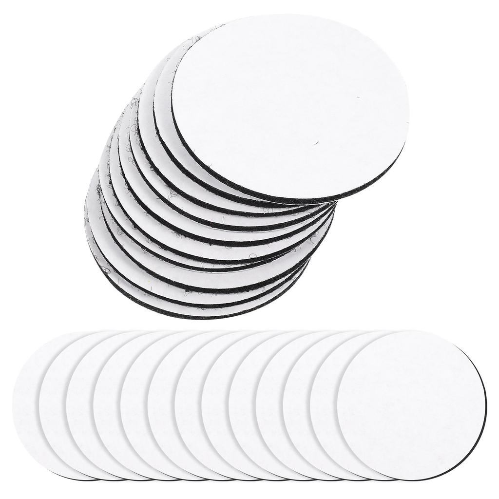 30Pairs Anti-Slip Fixed Carpet Grippers Heavy Duty Double-Sided Hook Loop Tape Home Office Rug Pads Strong Adhesive Removable