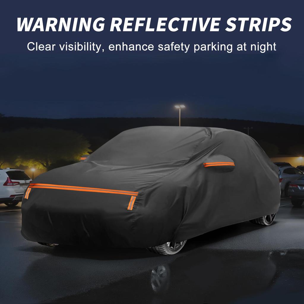 X AUTOHAUX Kicks Kicks Body Spunlace New Waterproof Fabric Fleece Paint Rainy Season Hail Windproof Side Nighttime Safety Sun Frost Protection [Nissan