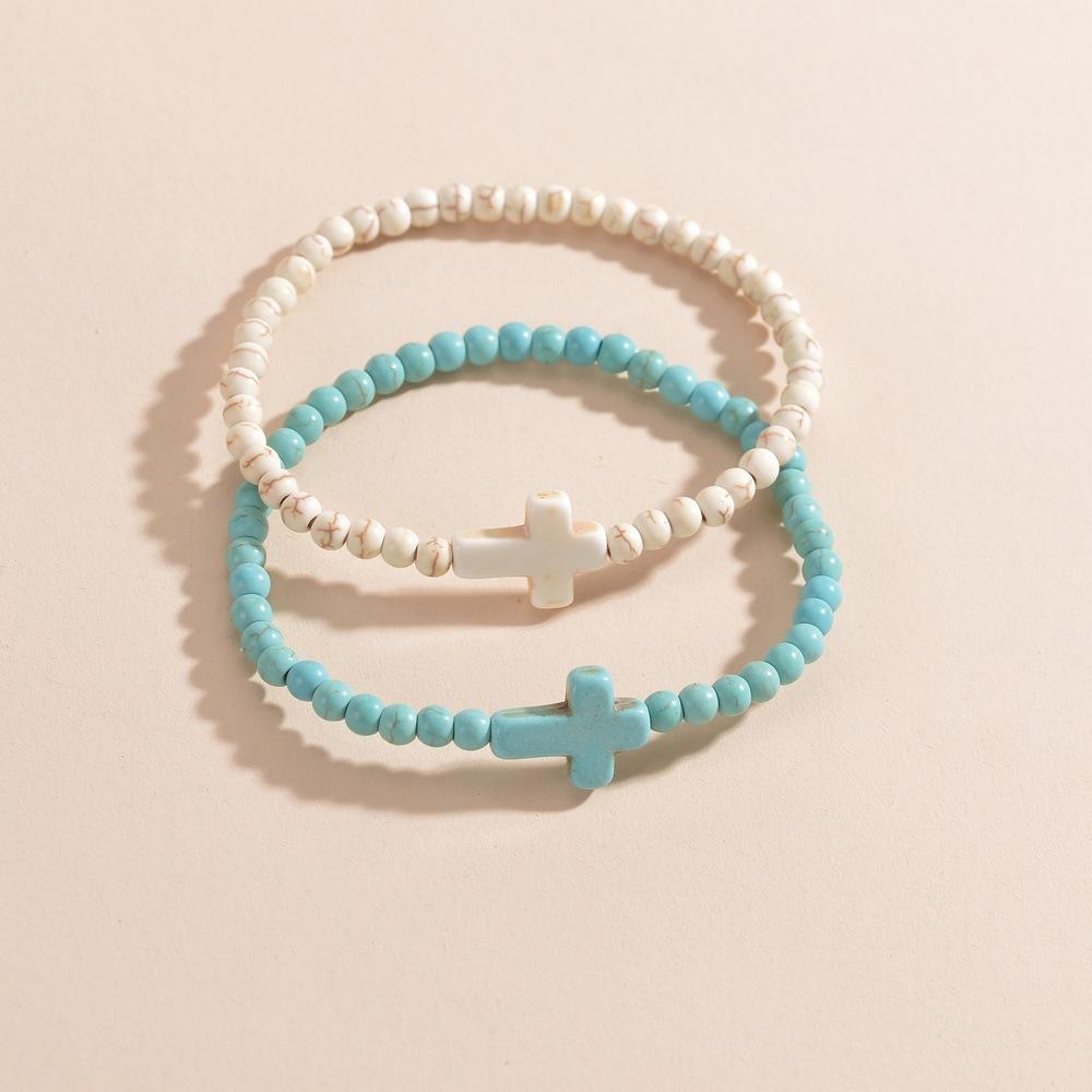 JYL TS Bracelet Eye Bead  Elastic Vitality & Courage Boost