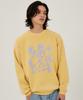 WAIKEI Wk 3D Logo Knit Yellow