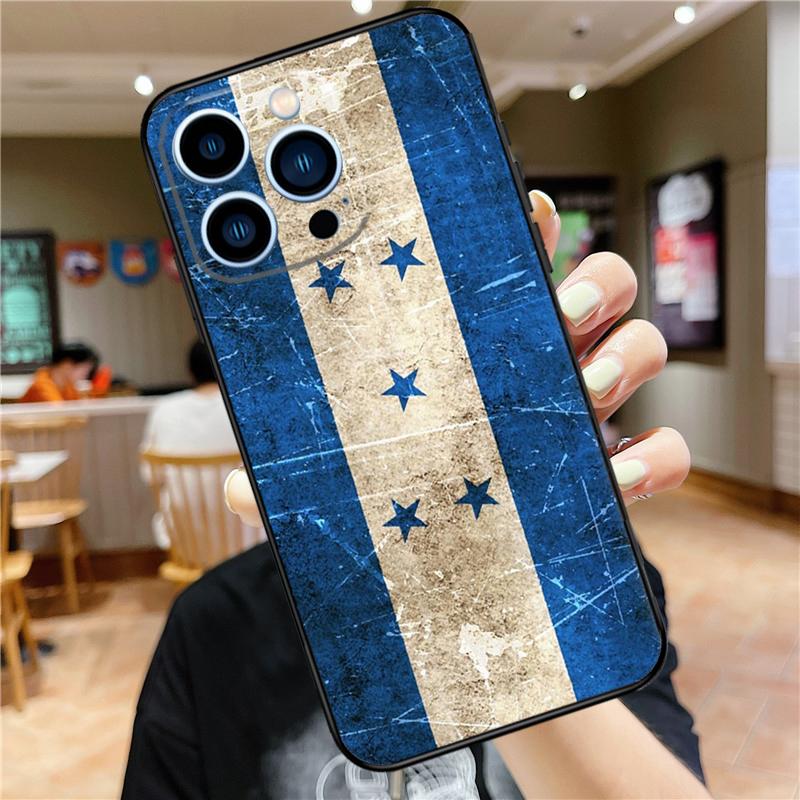 

Honduras Flag Case For iPhone 17 Pro Max 16 15 14 11 12 13 Mini Plus 16e 17 Air Bumper Cover Accessories iPhone 16 Plus
