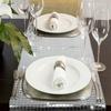 30*120cm Table Cover Mirror Glitter Sequin Tablecloth Table Runner  Festival Supplies