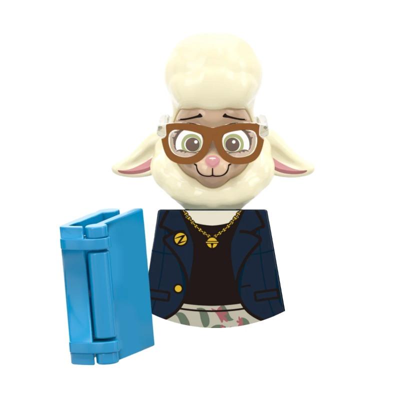 Zestaw niespodzianka RT8012 Gorąca Seria Filmowa Mini Figurki Akcji królik Modele Komiksowe Klocki Budowlane Kreatywne Akcesoria Prezenty Zabawki