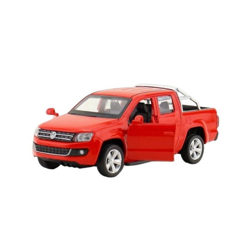Simulatuion 1/46 Alloy Volkswagen Amarok Pickup Car Model Diecast Toy Vehicle Children Boy Gift Home Decor Miniature Voiture