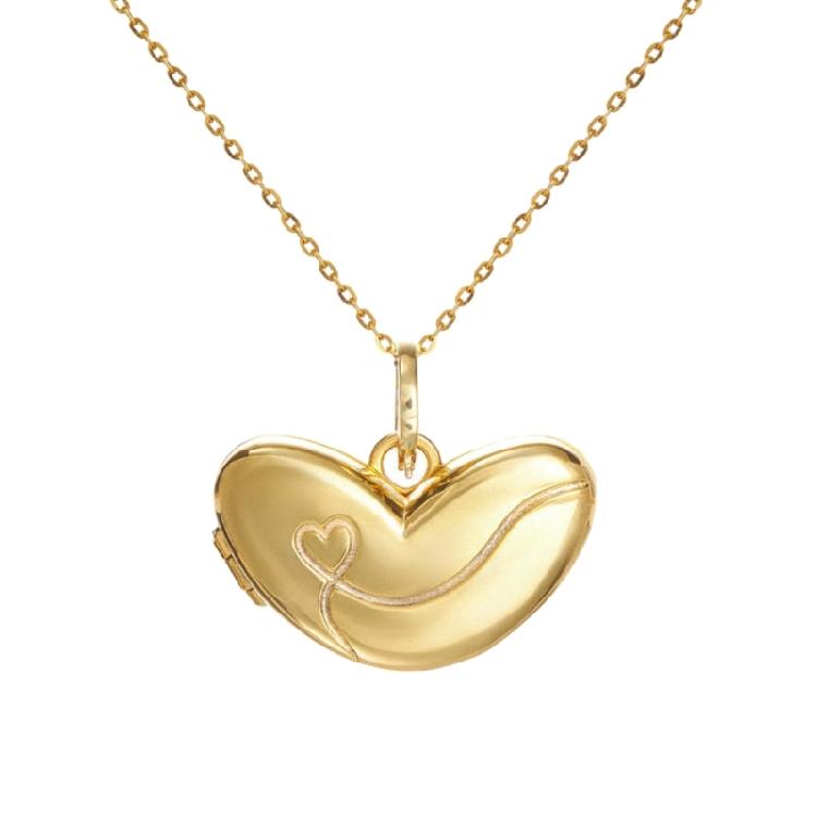 

Overlay Necklace Featuring Heart And Women Fashion Jewelry