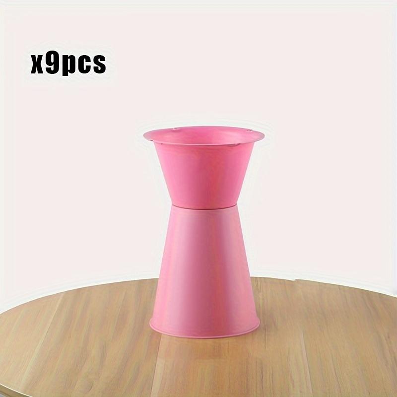 9pcs Waterproof Plastic Flower Arrangement Inserts Tool Vase Inserts Fresh Flowers Packaging Florist Flower Wrapping Fixing Base