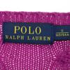 Beauty products POLO RALPH LAUREN One point logo Long sleeve Cable knit cotton knit Women Used