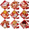 Chinese Style 2026 Horse Year Door Sticker God of Wealth Fortune Character  Door Decor