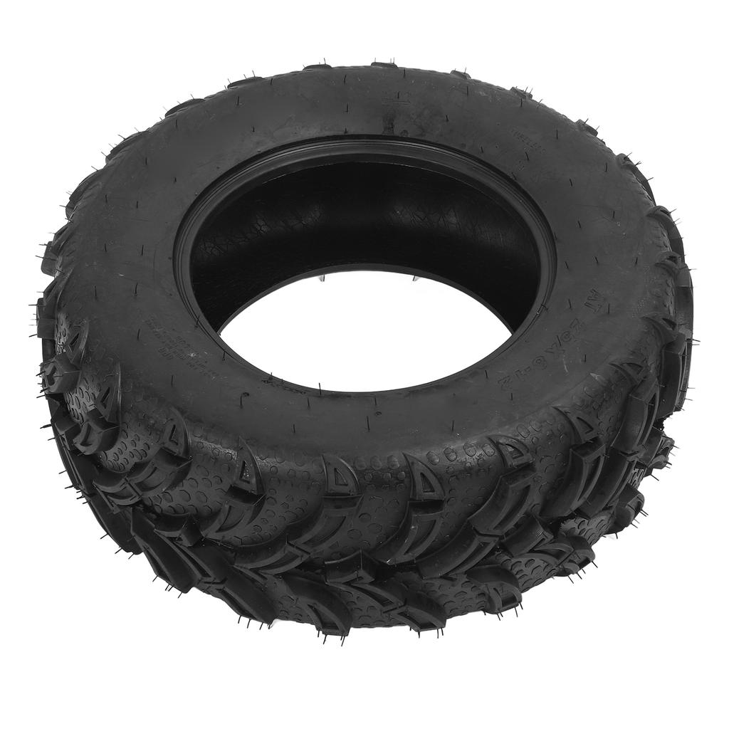 25x8 12 ATV UTV Wheel Tire 6 Ply Enhanced Traction Reduce Impact Vacuum Tubeless All Terrain Tyre for Go Kart Golf Cart