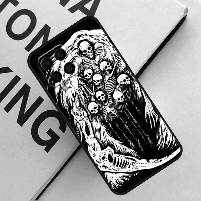 Bones Skeleton For Samsung Galaxy M35 M55 M14 M34 M54 M11 M21 M31 M13 M33 M53 M15 M12 M32 M52 M06 M16 Case