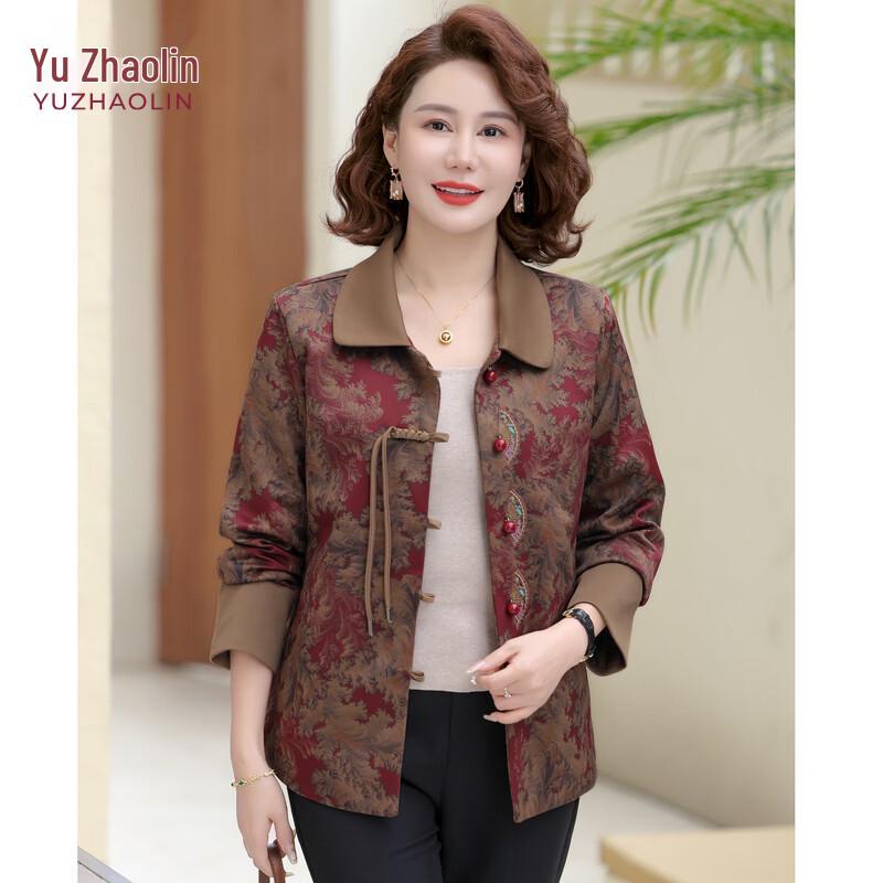 YUZHAOLIN Women s New Chinese Style Spring Tang Suit Jacket 3XL