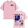 Rapper Milo J 166 Album T Shirt Unisex Unisex Fashion Hip Hop Tshirt 100 Cotton Casual Oversized Short Sleeve Tshirts Streetwear