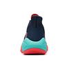 Anta ENDLESS FIRE Synthetic Leather, Textile Abrasion Resistant Slip Resistant Mid top Basketball Shoes Men's Blue Red 11931605-3