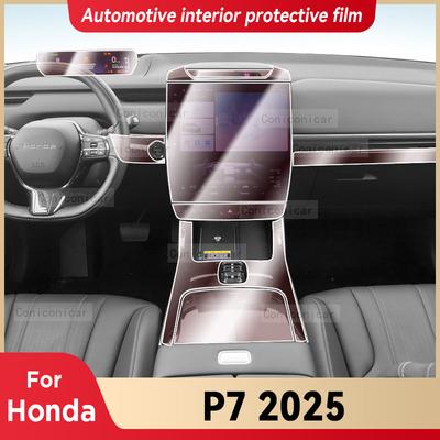 For HONDA P7 2025 Car Interior Center Console Instrument Dashboard Protective Film Anti-scratch Sticker Accessories