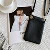 Mini Crossbody Bag PU Litchi Pattern Personalized Phone Bag Sweet Women's Convenient Shoulder Bag Purses and Handbags