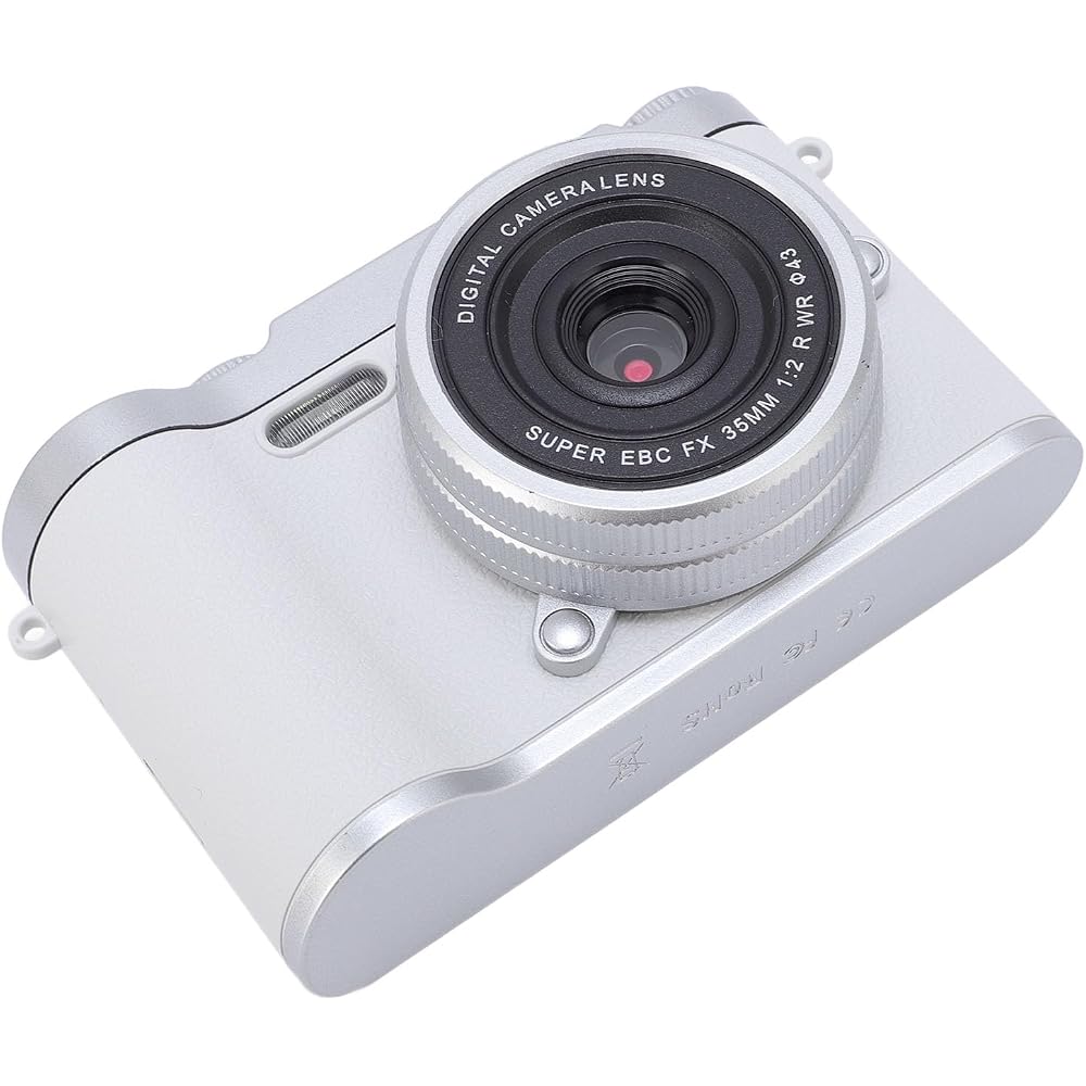 Miniature Digital Camera, Autofocus HD 48MP Digital Camera with 8X Digital Zoom, for Teen Photography (Silver)