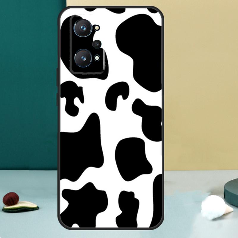 Spotted Cow Skin Print For Realme 14 13 Pro Plus 10 11 12 GT 5 6 6T GT7 Pro C61 C55 C53 C51 C21Y C25S C75 C67 Case