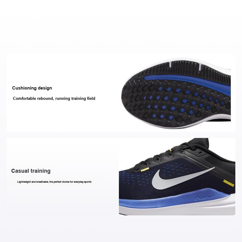 Nike Air Winflo 10 Black Racer Blue Мужские кроссовки High-Voltage Wolf-Grey DV4022-005 44