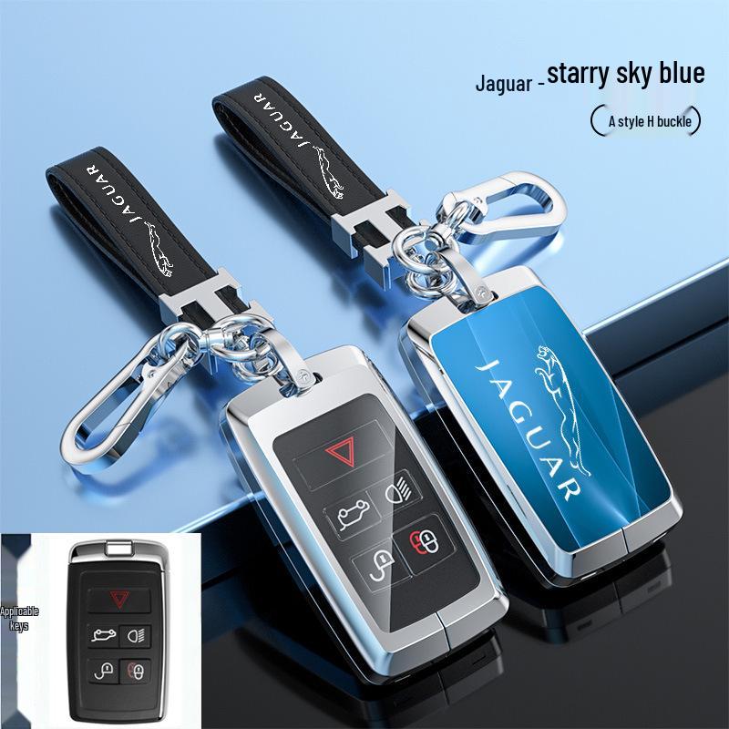 Jaguar Key Cover for XEL, XFL, E-Pace, F-Pace, F-Type, XE, XF, I-Pace, XJL Models (Unisex)