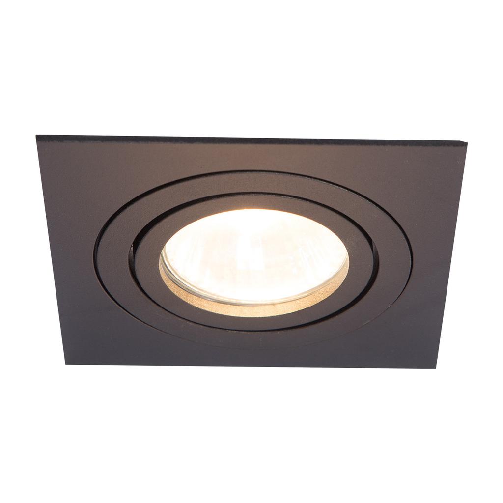 Oprawa Wpuszczana Metis 1 Gu10 Czarny Light Prestige Lp-2780/1Rs Bk