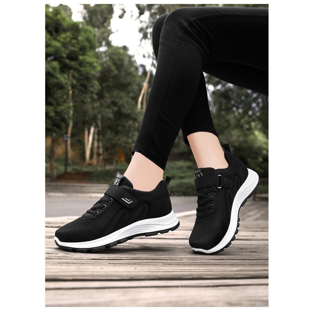 Nouvelles Chaussures de Marche pour Femmes, Chaussures de Sport et de Loisirs à Semelle Souple d'Extérieur Flyknit, Chaussures de Voyage