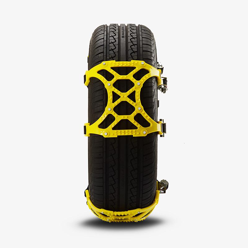Universal Polyurethane Anti-Skid Snow Chains for Sedans & SUVs